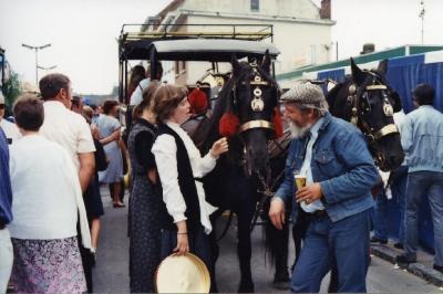 Paardentram, Safarkesmarkt, Wachtebeke, ca. 1982