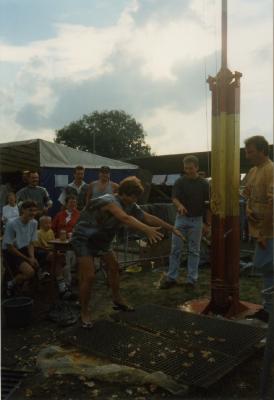 Kermisspel, Safarkesmarkt, Wachtebeke, jaren 1990
