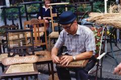 Stoelvlechten, Safarkesmarkt, Wachtebeke, ca. 1982