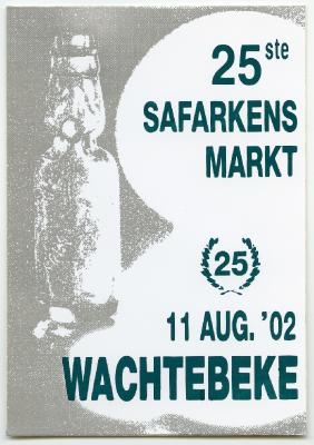 Sticker, Safarkesmarkt, Wachtebeke, 2002