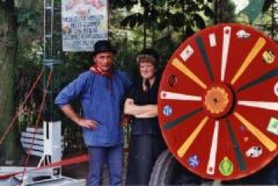 Kermisspelen, Safarkesmarkt, Wachtebeke, 1985