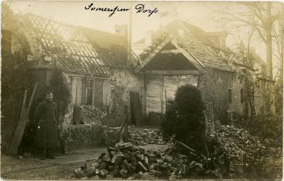 Postkaart Zomergem-Dorp, 1919