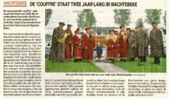 Krantenknipsel Safarkesmarkt, Wachtebeke, 2011