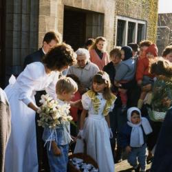 Huwelijkmis van Johan Van Caenegem en Bernadette Pieters (III), 1988
