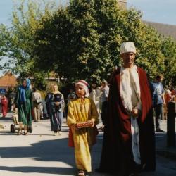 Drie koningen in de processie van Rieme, 2003(III)