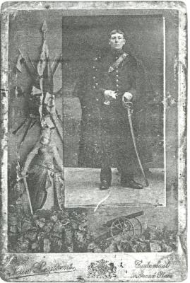 Portret in gala-uniform, 1914