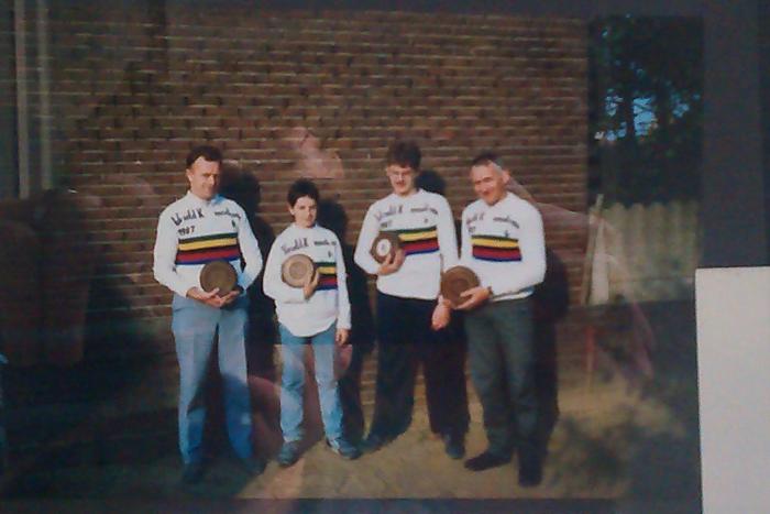 Wereldkampioen Krulbollen Maats Mee 4, Waarschoot, 1987