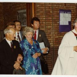 Jubileumviering Heye-Bruynbroeck in de kerk van Rieme (I), 1982