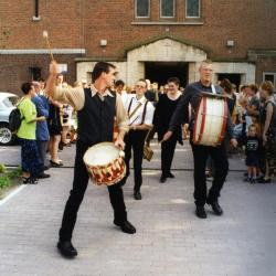 Accordeonist Alfons Auwenrogge, Waarschoot, 1960-1980