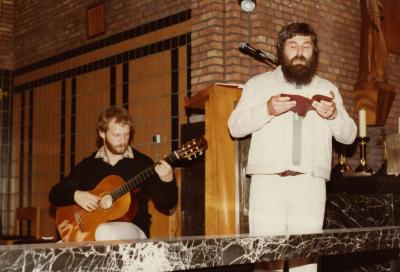 Jubileumviering Heye-Bruynbroeck in de kerk van Rieme (IV), 1982