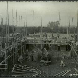 Bouw van de eerste parochiekerk van Rieme, 1934