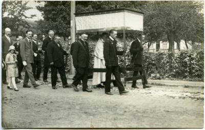 Inhuldigingsstoet voor pastoor Bouuaert, 1928 (VII)