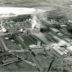 Luchtfoto deel Kuhlmannsite, jaren 1960