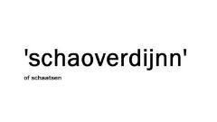 Schaoverdijnn