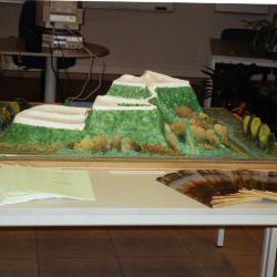 Maquette gipsberg, 1998
