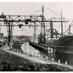 Boot aanlegkade Kuhlmannsite,  1950-1960