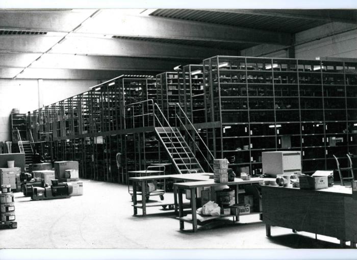 Wisselstukkenmagazijn Kuhlmannsite, 1987