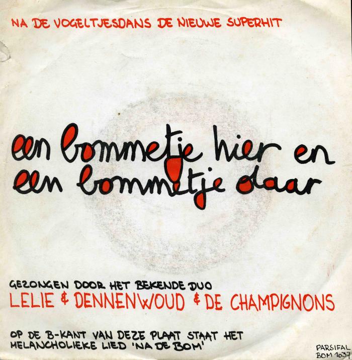 Single-hoes Lelie & Dennenwoud & De Champignons,  Zomergem, 1980-1990