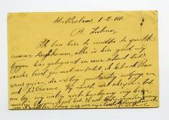 Postkaart Kamiel De Smet (Sint-Niklaas), Sleidinge, 1914