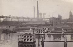 Fotokaart Fours à Cokes, Zelzate, 1912-1935