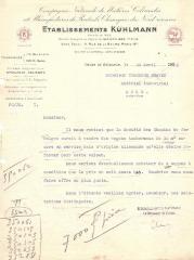 Brief goederenwagons, Kuhlmann, Zelzate, 1933