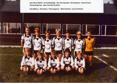 Miniemen Harop, Knesselare, 1980