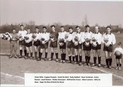 Kampioenenploeg Harop, Knesselare, 1963