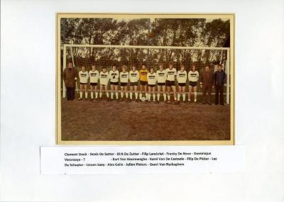 Harop scholieren, Knesselare, 1975-180