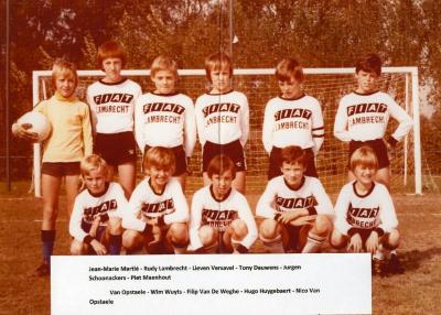 Miniemenploeg Harop, Knesselare, 1975