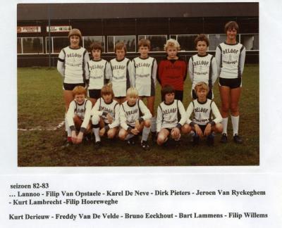 Miniemenploeg Harop, Knesselare, 1982