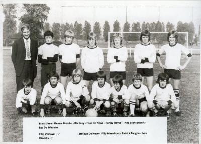 Scholieren van Harop, Knesselare, 1970-1975