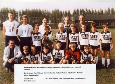 Miniemen van Harop, Knesselare, 1985