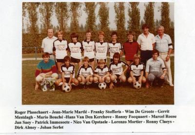 Harop knapen, Knesselare, 1977