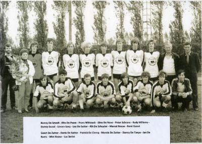 Juniors van Harop, Knesselare, 1980