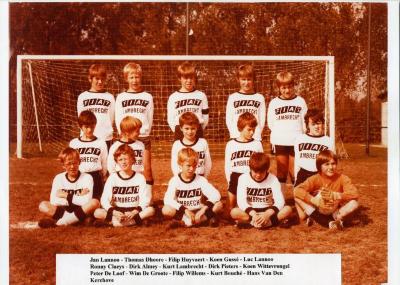 Miniemen harop, Knesselare, 1975-1980