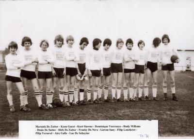 Knapen van Harop, Knesselare, 1975