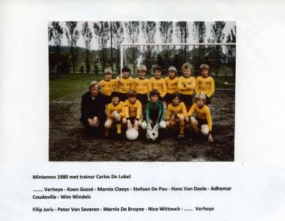 Jeugdploeg van SV, 1980