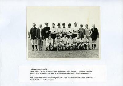 Pinkstertornooi van SV Knesselare, 1972