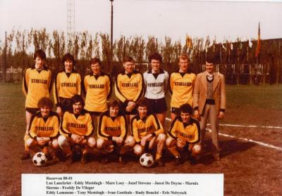 SV Knesselare: reserven, Knesselare, 1980 - 81