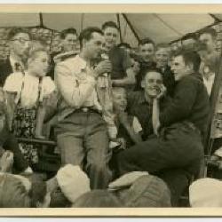 Omroeping kermiswedstrijd Wachtebeke, ca. 1950