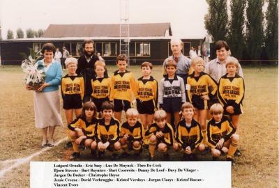 Preminiemen van SV Knesselare, 1985