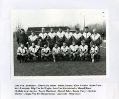 Eerste ploeg VK Knesselare, 1992