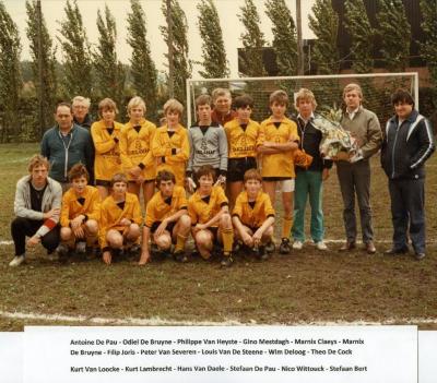 Jeugdploeg van SV, 1980