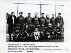 Eerste ploeg van SV Knesselare, 1970-1971