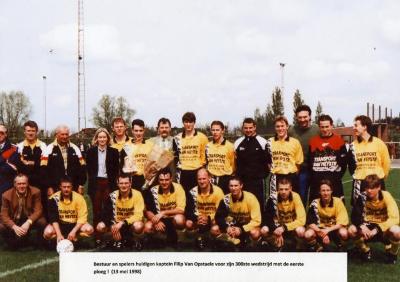 330ste wedstrijd van Filip Van Opstaele, 1998