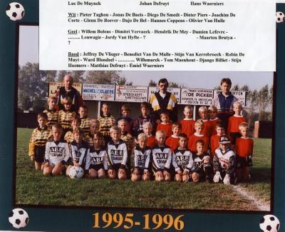 VK Knesselare duiveltjes, 1995-96
