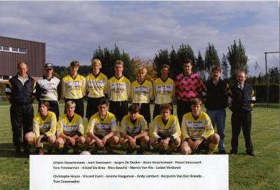 Zaterdagreserven van VK Knesselare, 1990