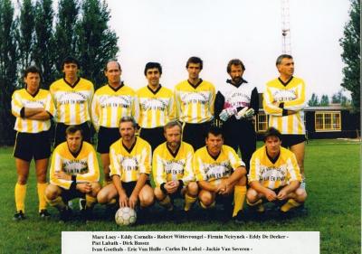 veteranen van VK Knesselare, 1990