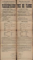 Tekstaffiche WOI Kommandantur Ertvelde