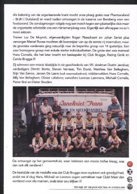 100 jaar voetbal in Knesselare